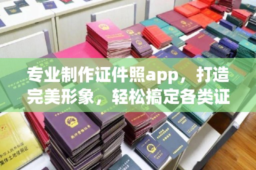 巴林左旗专业制作证件照app，打造完美形象，轻松搞定各类证件照
